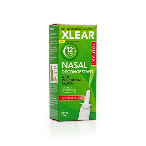 Spry Xlear Nasal Decongestant Spray -- 0.5 fl oz