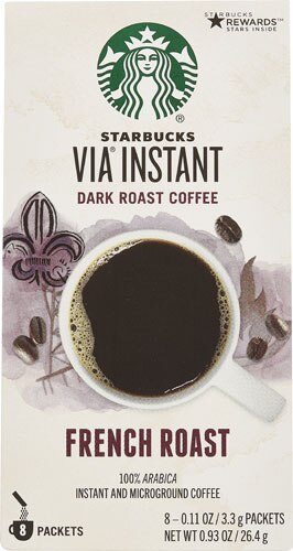 Starbucks VIA® Instant Coffee Dark Roast French Roast