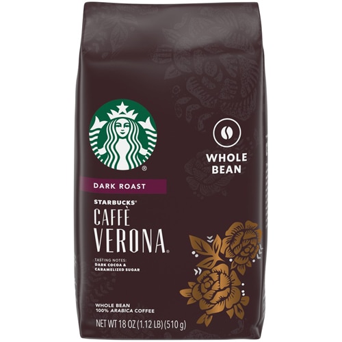 Starbucks Whole Bean Coffee Caffe Verona -- 18 oz