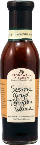 Stonewall Kitchen Sauce Sesame Ginger Teriyaki