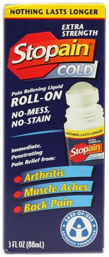 Stopain Roll-On Extra Strength -- 3 fl oz