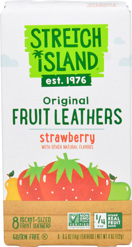 Stretch Island Original Fruit Leathers Strawberry -- 8 Strips
