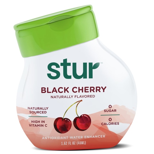 Stur® Naturally Skinny Black Cherry Liquid Water Enhancer, 1.42 fl oz -  City Market