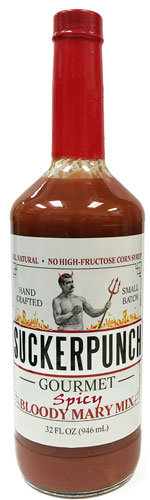 SuckerPunch Gourmet Bloody Mary Mix Spicy -- 32 fl oz