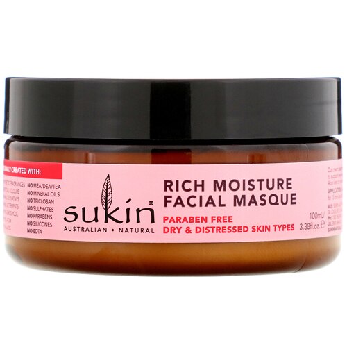 Sukin Rich Moisture Facial Masque Rosehip