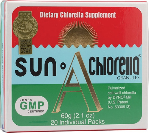 Sun Chlorella ''A'' Granules -- 20 Packets