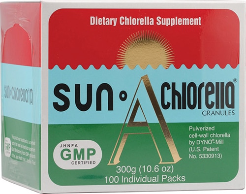 Sun Chlorella A Granules -- 100 Packets