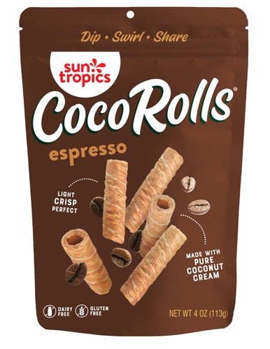 Sun Tropics Coco Rolls Espresso -- 4 oz - Vitacost