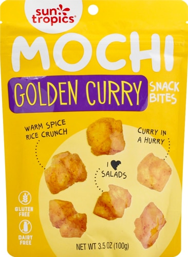 Sun Tropics Mochi Snack Bites Golden Curry