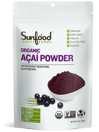 SunFood Organic Acai Powder