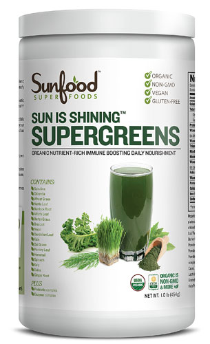 SunFood Sun is Shining™ Supergreens -- 1 lb
