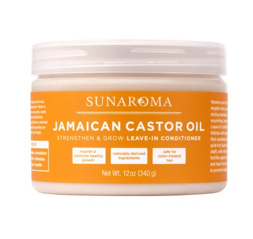 Sunaroma Jamaican Castor Oil Strengthen & Grow Leave-In Conditioner -- 12 oz