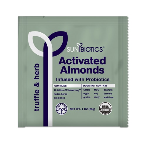Sunbiotics Organic Probiotic Almonds Truffle & Herb