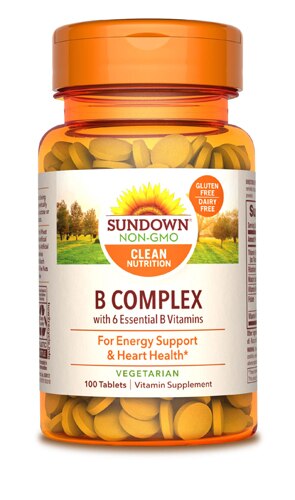 Sundown Naturals B Complex 100%