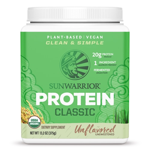 Sunwarrior Protein Classic Natural -- 15 Servings