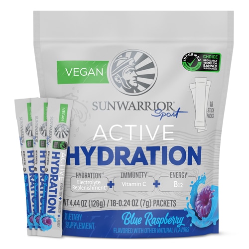 Sunwarrior Sport Active Hydration Blue Raspberry