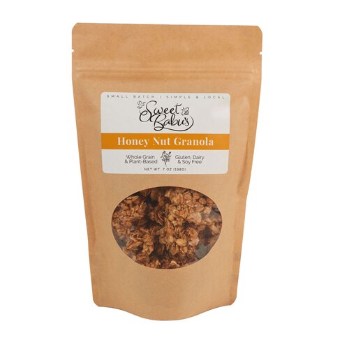 Sweet Babu's Gluten Free Granola Honey Nut