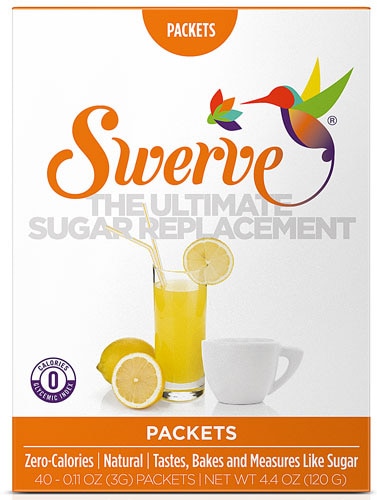 Swerve All-Natural Sweetener -- 40 Packets