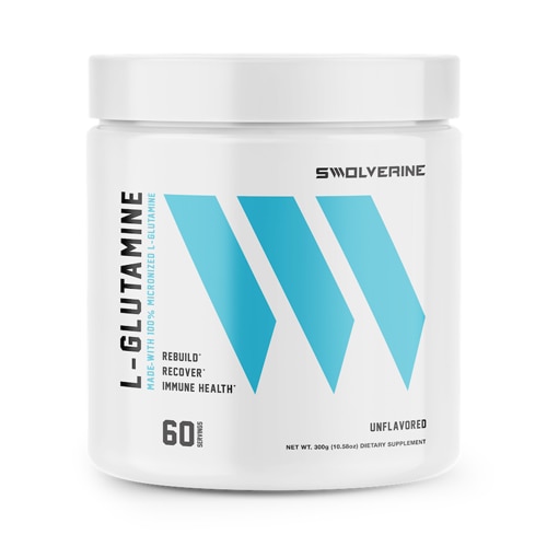 Swolverine L-Glutamine Powder Unflavored