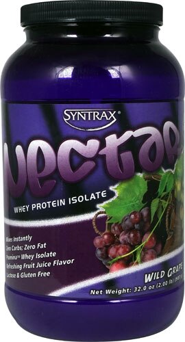 Syntrax Nectar Whey Protein Isolate Wild Grape -- 2 lbs