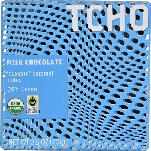 TCHO Organic Milk Chocolate Classic Caramel -- 2.5 oz