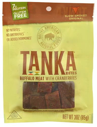Tanka Bites™ Buffalo Meat Cranberry -- 3 oz