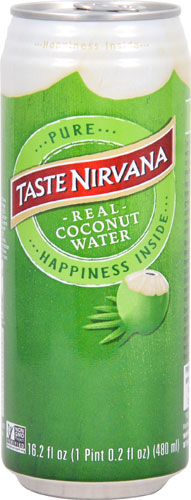 Taste Nirvana Real Coconut Water -- 16.2 fl oz