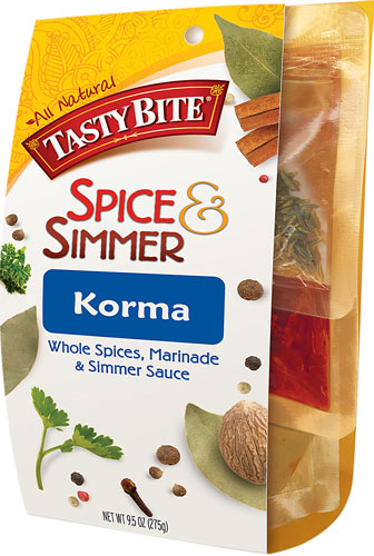 Tasty Bite Spice &amp; Simmer Sauce Kit Gluten Free Korma -- 9.5 oz