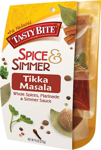 Tasty Bite Spice &amp; Simmer Sauce Kit Gluten Free Tikka Masala -- 9.5 oz