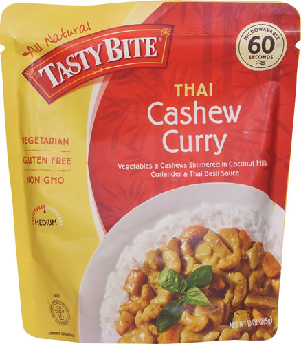 Tasty Bite Thai Entreé Gluten Free Cashew Curry -- 10 oz