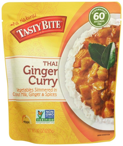 Tasty Bite Thai Entreé Gluten Free Penang Ginger Curry -- 10 oz
