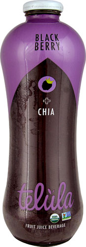 Telula Organic Fruit Juice Black Berry and Chia -- 32 fl oz