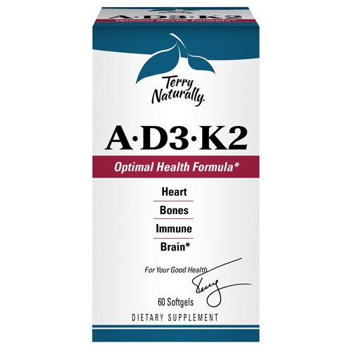 Terry Naturally A-D3-K2 - Optimal Health Formula