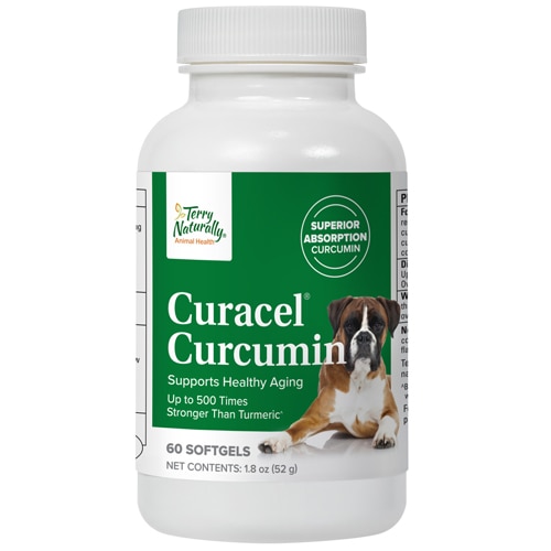 Terry Naturally Animal Health Dog Curacel Curcumin Healthy Aging