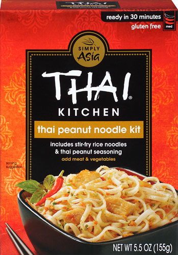 Thai Kitchen Thai Peanut Noodle Kit Stir-Fy Noodles -- 5.5 oz