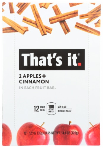 That's It Gluten Free Fruit Bars Apple & Cinnamon