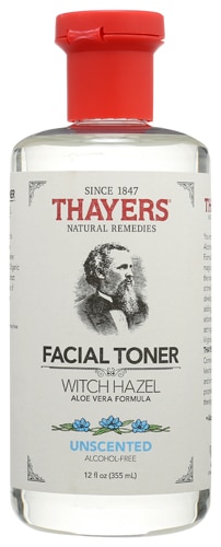Thayers Witch Hazel Aloe Vera Formula Unscented -- 12 fl oz