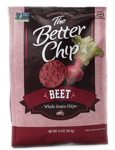 The Better Chip Beet Whole Grain Chips -- 6.4 oz