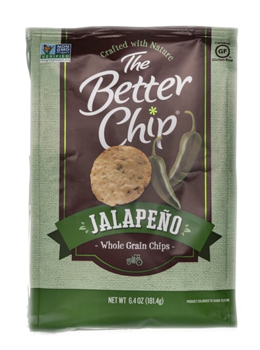 The Better Chip Whole Grain Chips Jalapeno -- 6.4 oz