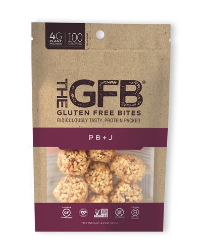 The Gluten Free Bar Gluten Free Bites PB &amp; J -- 4 oz