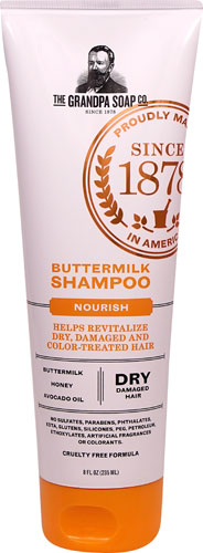 The Grandpa Soap Co Buttermilk Shampoo Nourish -- 8 fl oz