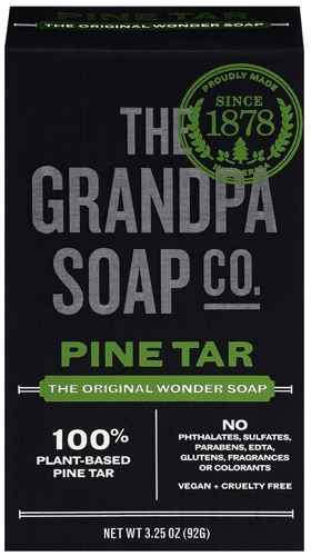 The Grandpa Soap Co. Pine Tar Bar Soap - Spirit of Health Store