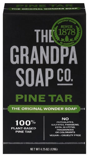 The Grandpa Soap Co The Original Wonder Bar Soap Pine Tar