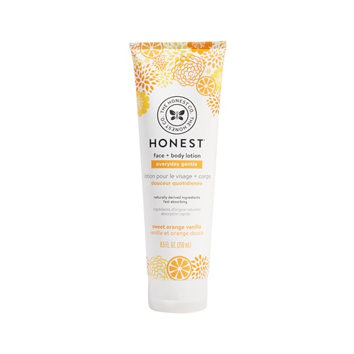 honest company face and body lotion