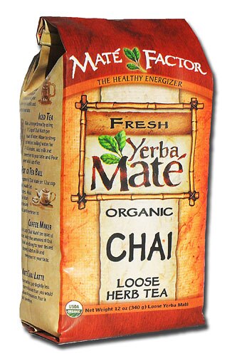 The Mate Factor Yerba Mate Organic Chai Loose Herb Tea