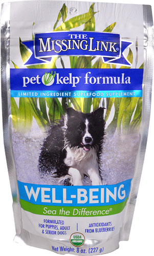 The Missing Link Pet Kelp™ Formula Well-Being Superfood Supplement for Dogs -- 8 oz