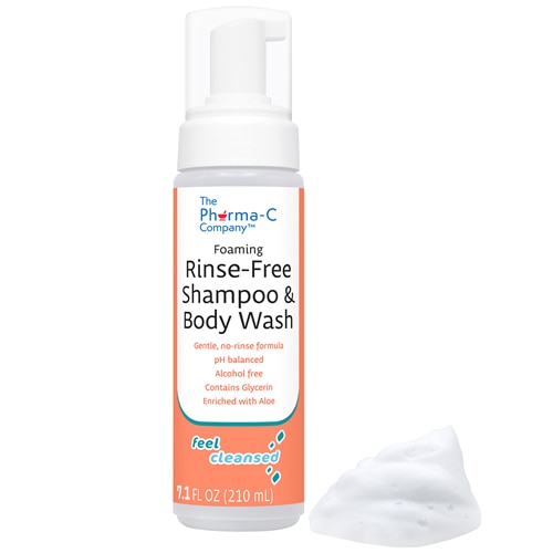 The Pharma-C Company Foaming Rinse-Free Shampoo & Body Wash - Fresh