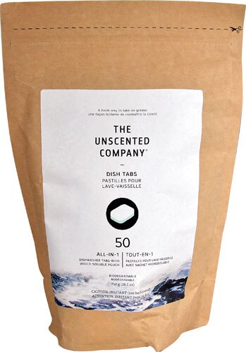 The Unscented Company Dish Tabs Unscented -- 26.5 oz