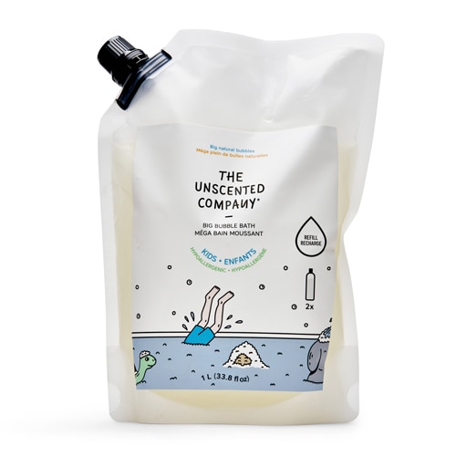The Unscented Company Kids Big Bubble Bath Refill Unscented