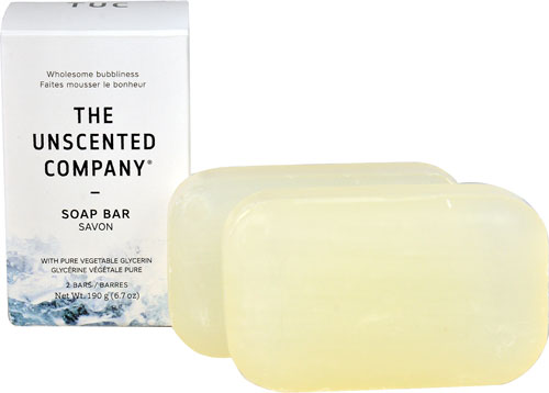 The Unscented Company Soap Bar Unscented -- 2 Bars